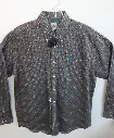 Men's Cinch Grey Geo Print 