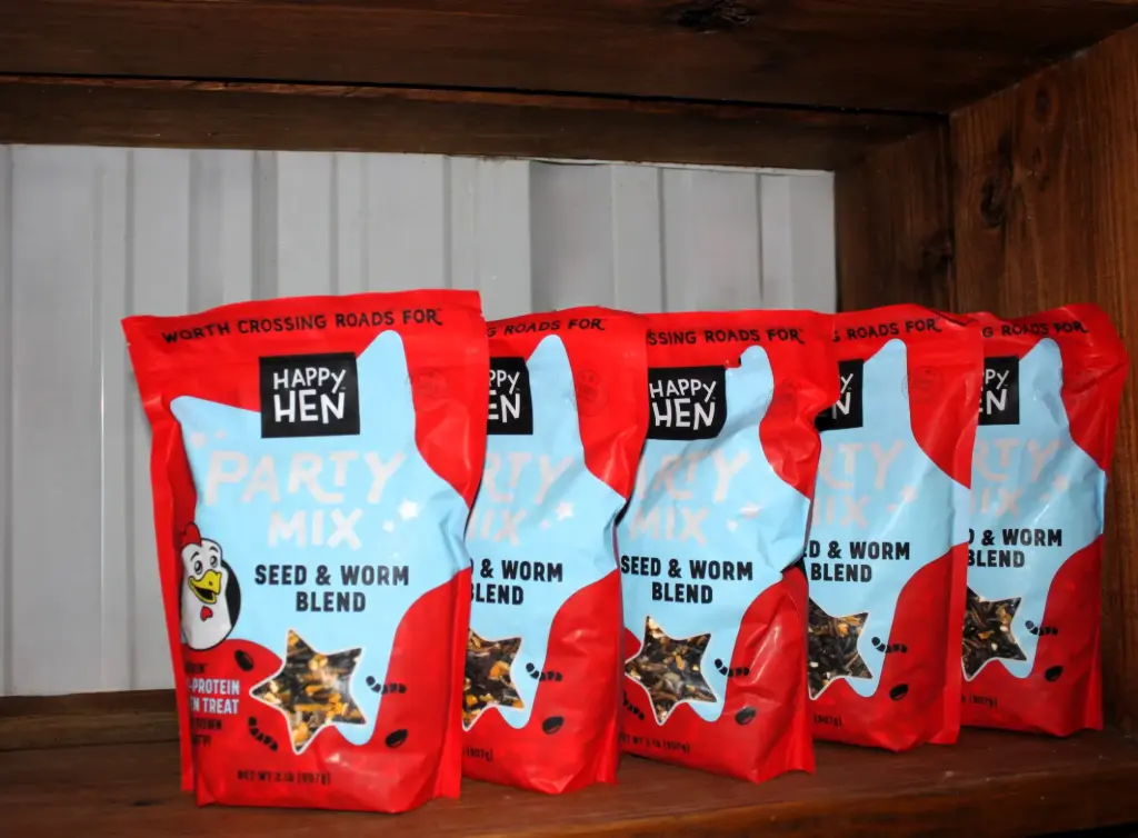 Happy Hen Seed & Worm Party Mix