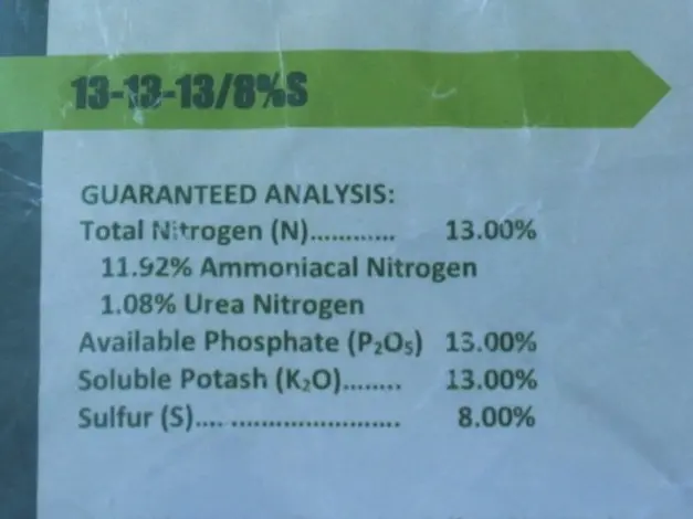 13-13-13 Fertilizer