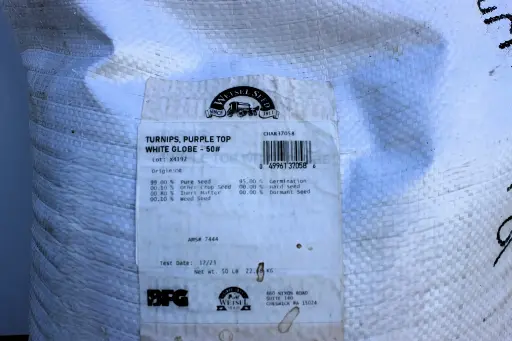 [6824] Purple Top Turnips 50 lb
