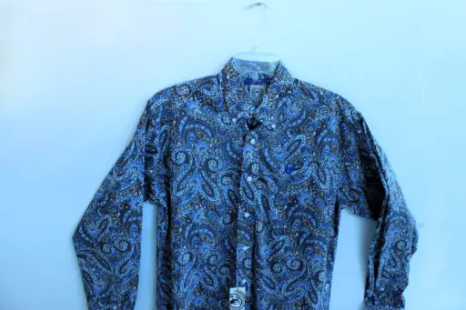 [7076] Women's Cinch Multi Paisley Print 