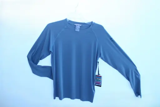 Women's Cowgirl Tuff Breathe Raglan Gray 