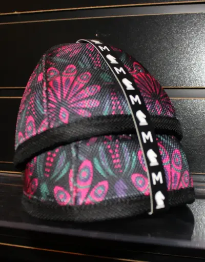 [16975] Pink Peacock Dy No Turn Bell Boots