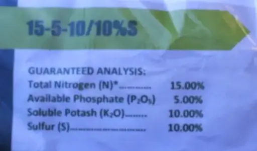 [2111] 15-5-10 10S 50 lb