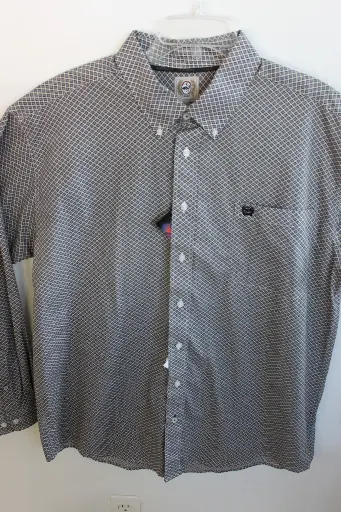 [373] Men's Cinch Navy & Tan 